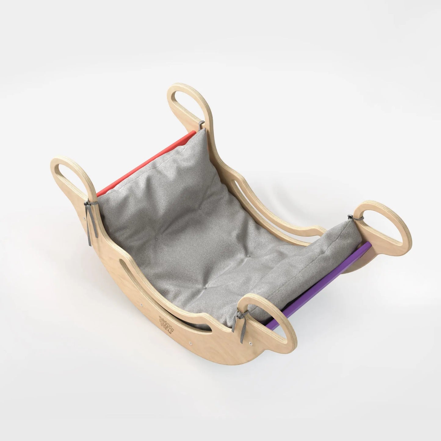 Ensemble - bascule / planche à double face / chaise - couleur menthe