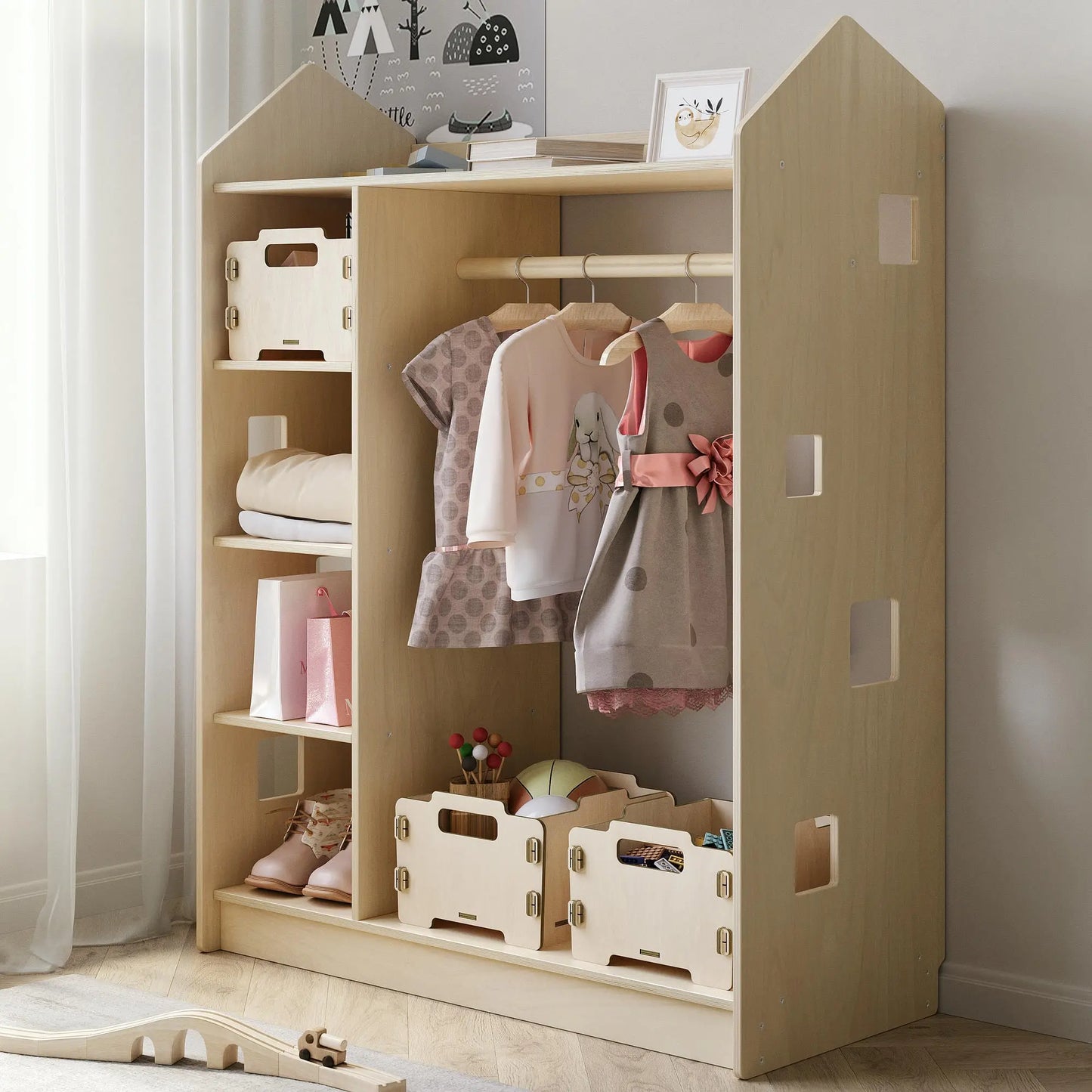 Penderie Montessori BusyKids BusyKids Europe s.r.o.
