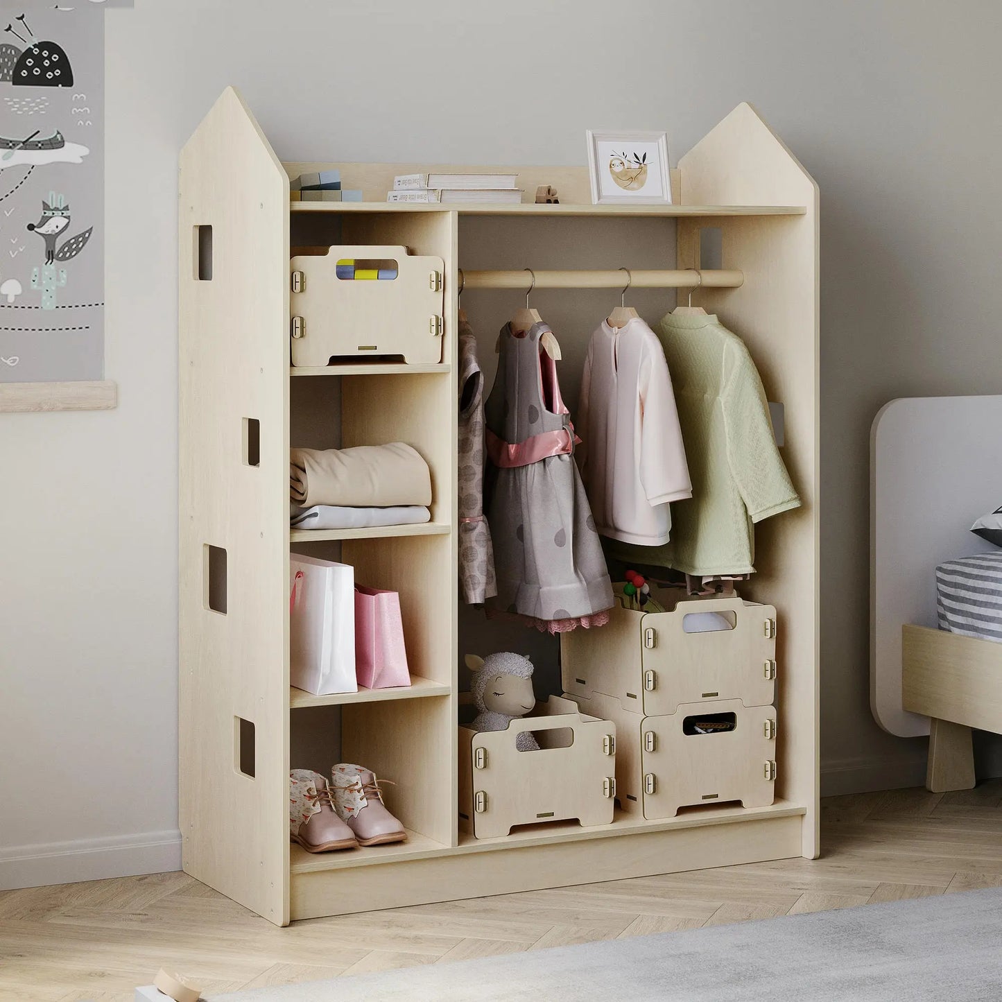 Penderie Montessori BusyKids BusyKids Europe s.r.o.