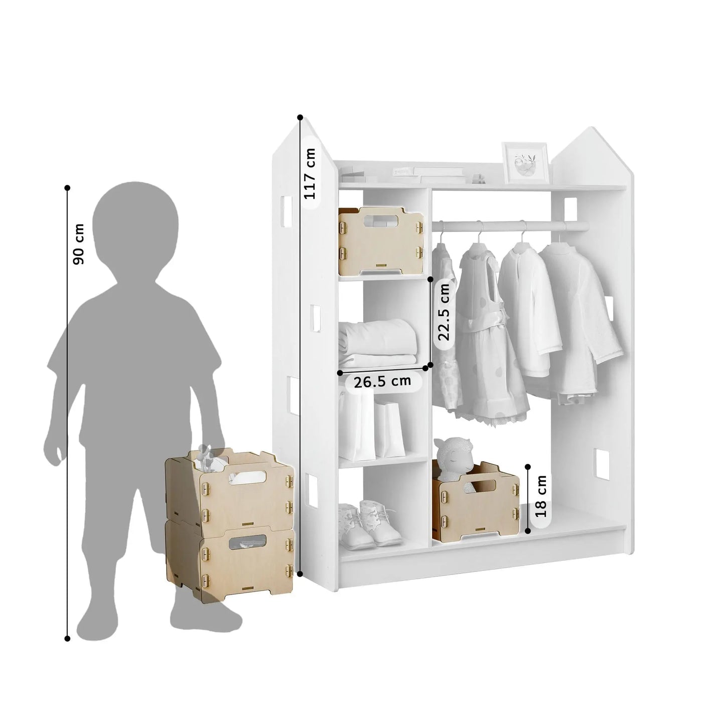 Penderie Montessori BusyKids BusyKids Europe s.r.o.