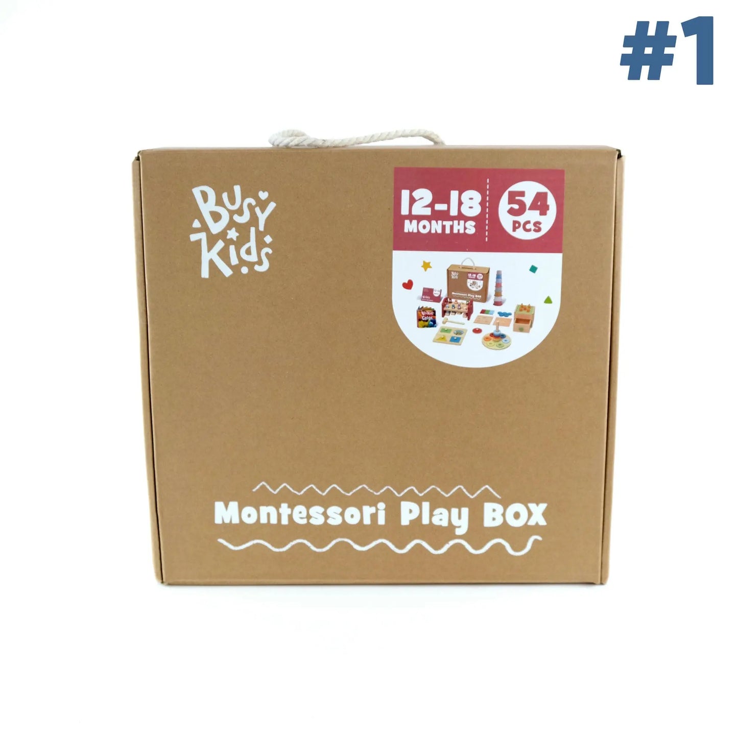 Coffret de Jeu Montessori pour les enfants de 12 à 18 mois BusyKids Europe s.r.o.