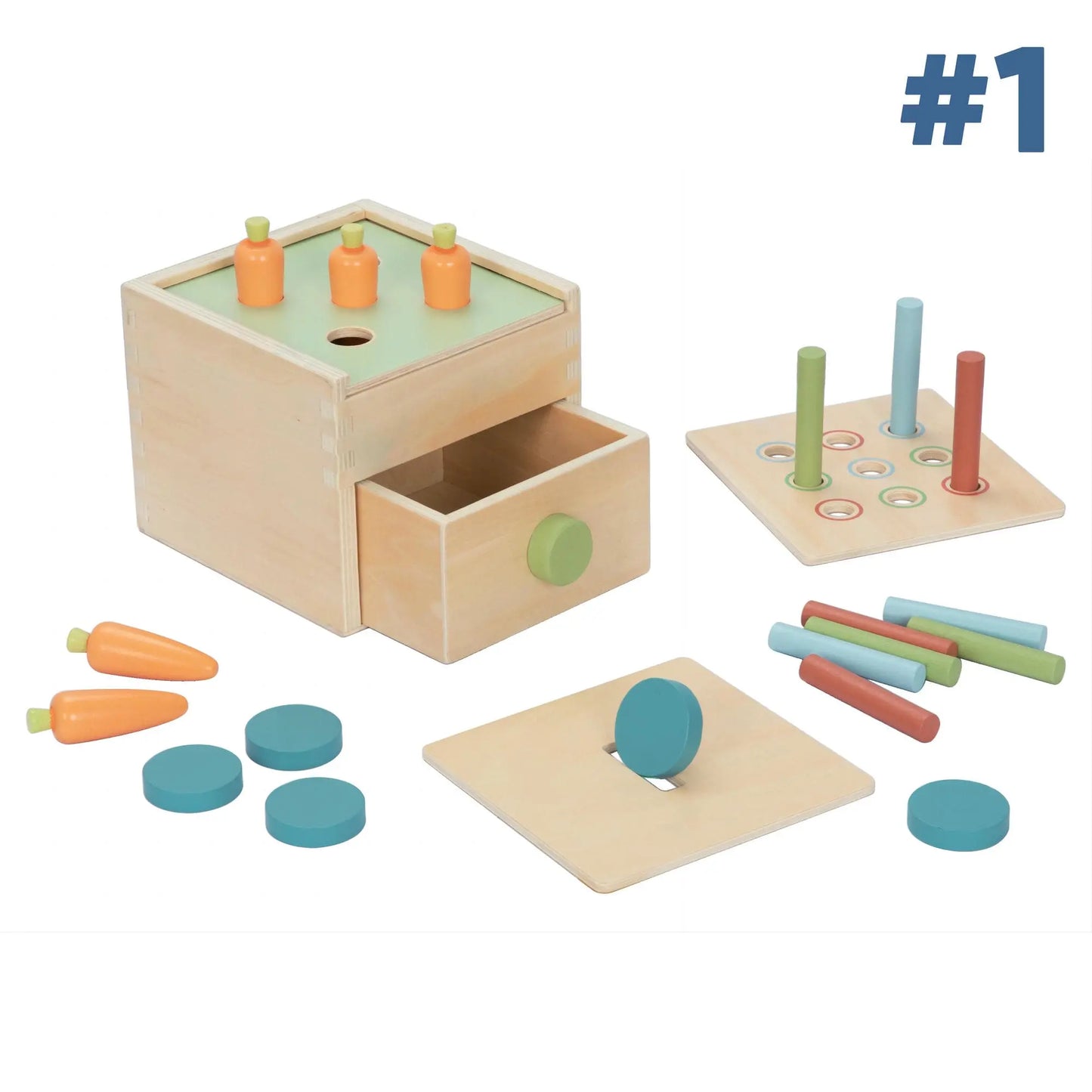 Coffret de Jeu Montessori pour les enfants de 12 à 18 mois BusyKids Europe s.r.o.