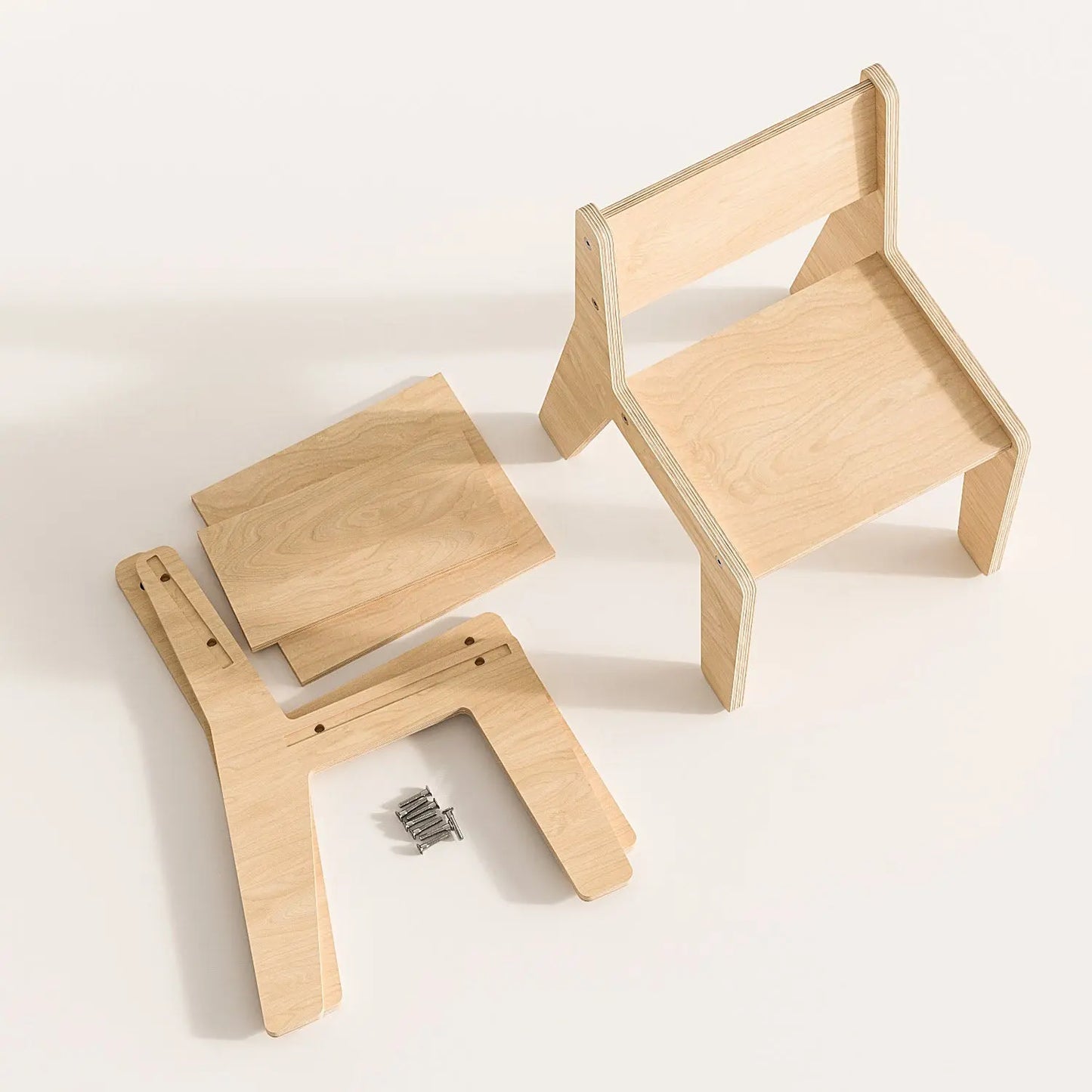 Ensemble - bascule / planche à double face / chaise - couleur menthe BusyKids Europe s.r.o.