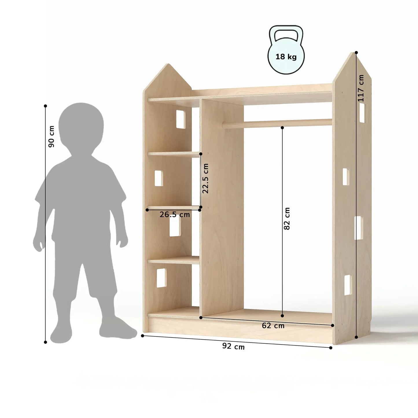 Penderie Montessori BusyKids BusyKids Europe s.r.o.