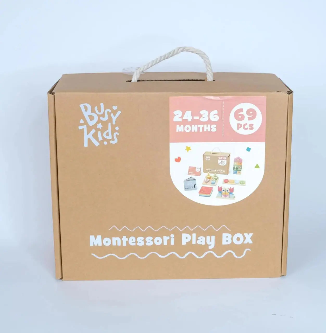Coffret de Jeu Montessori pour les enfants de 24 à 36 mois BusyKids BusyKids Europe s.r.o.
