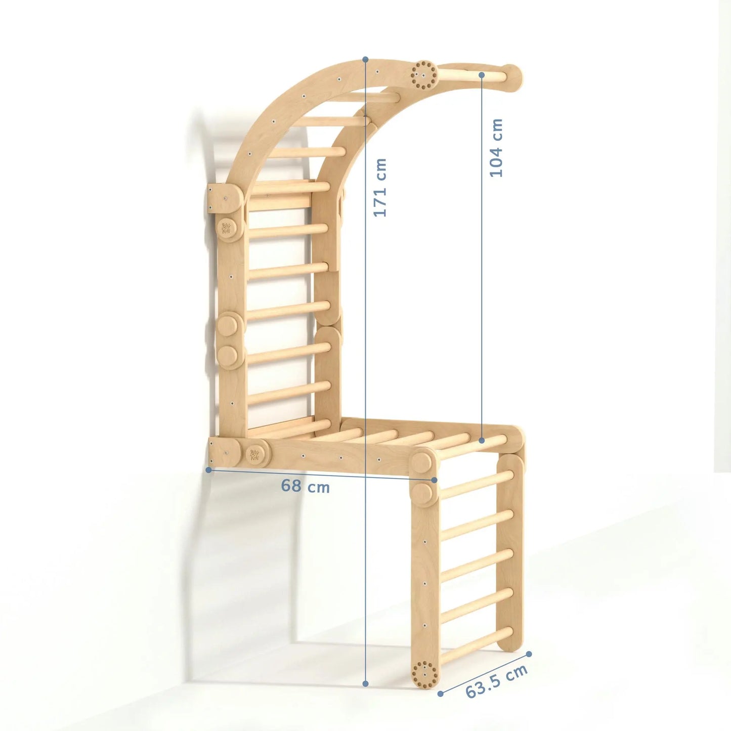 Grand ensemble d’escalade inclinable (mur suédois) BusyKids Europe s.r.o.