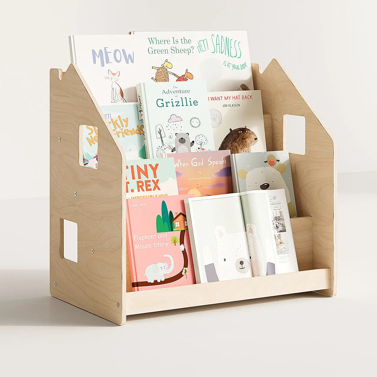 Ensemble - Bibliothèque enfant + Étagère à jouets - édition limitée BusyKids Europe s.r.o.
