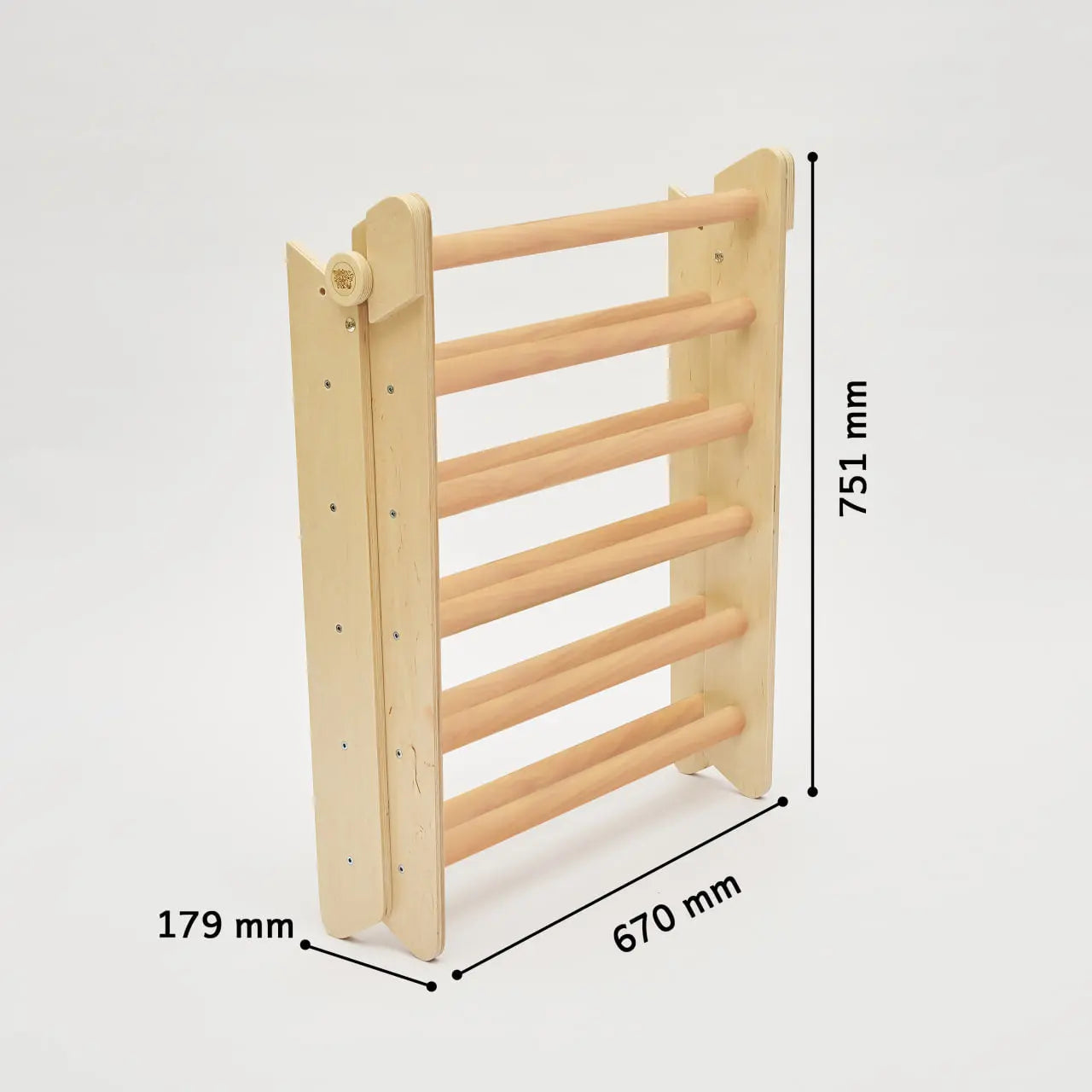 Ensemble - Triangle de Pikler et un grand toboggan à double face BusyKids Europe s.r.o.