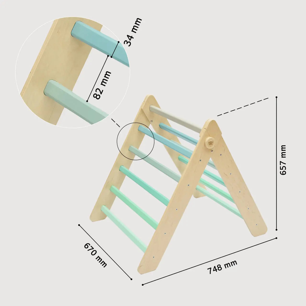 Triangle de Pikler BusyKids Europe s.r.o.