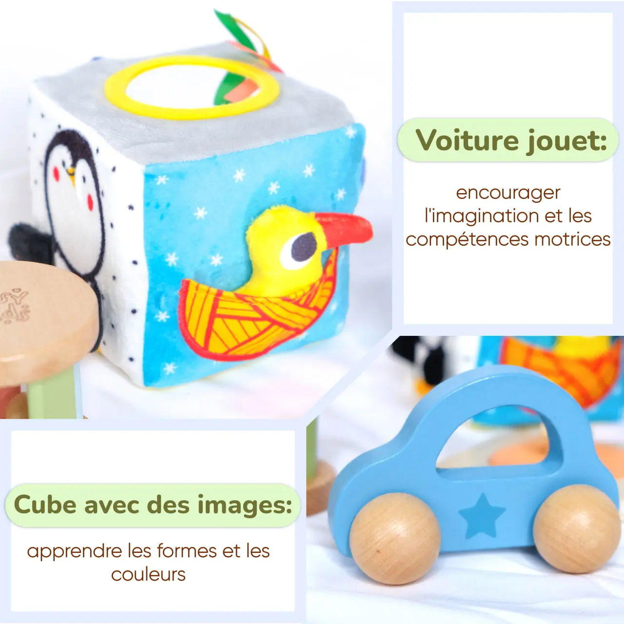 Coffret de Jeu Montessori "BusyKids" pour les enfants de 6 à 12 mois BusyKids Europe s.r.o.