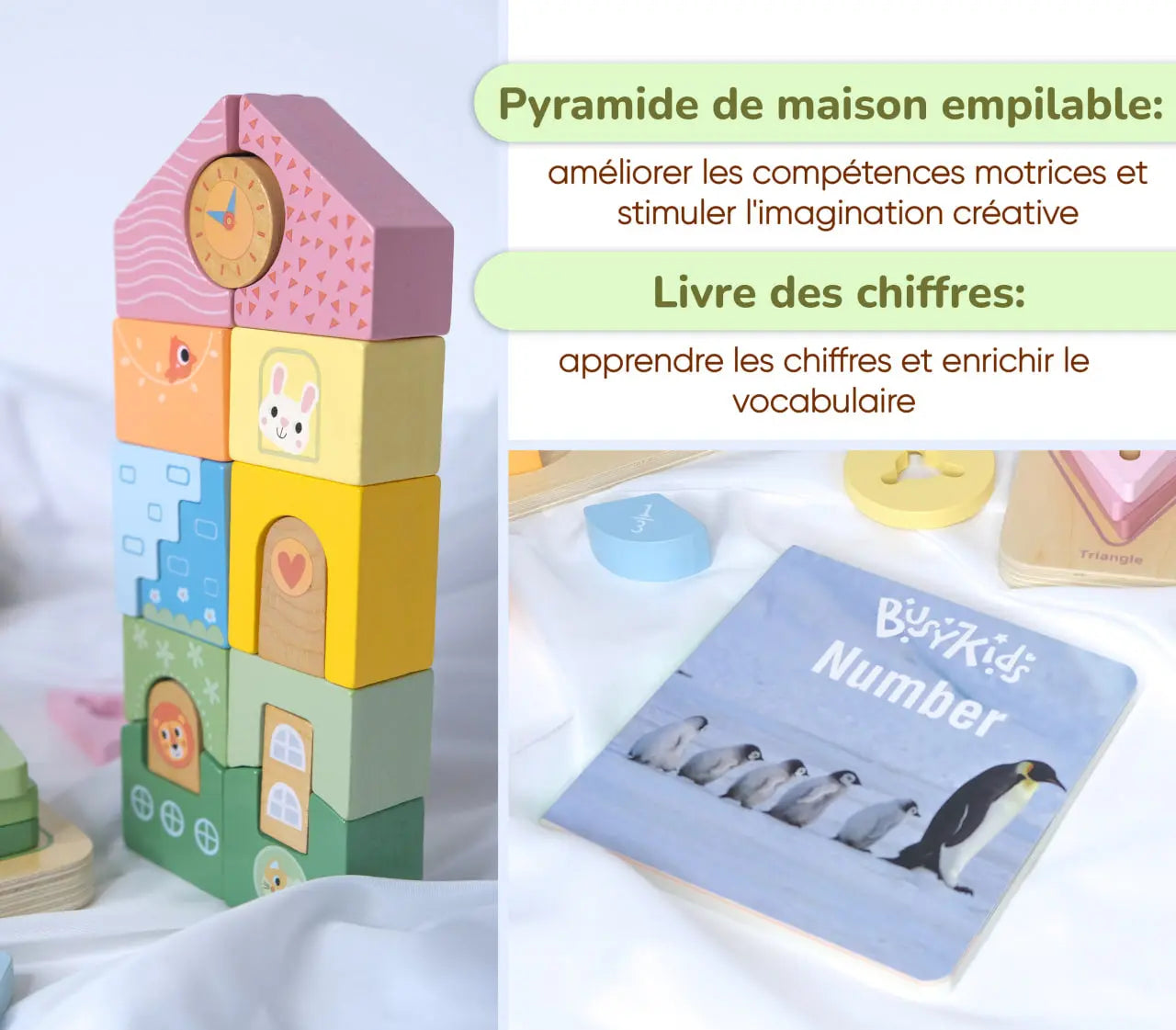 Coffret de Jeu Montessori pour les enfants de 24 à 36 mois BusyKids BusyKids Europe s.r.o.