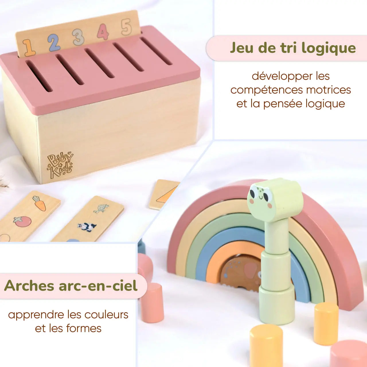 Coffret de Jeu Montessori pour les enfants 36m+ BusyKids BusyKids Europe s.r.o.