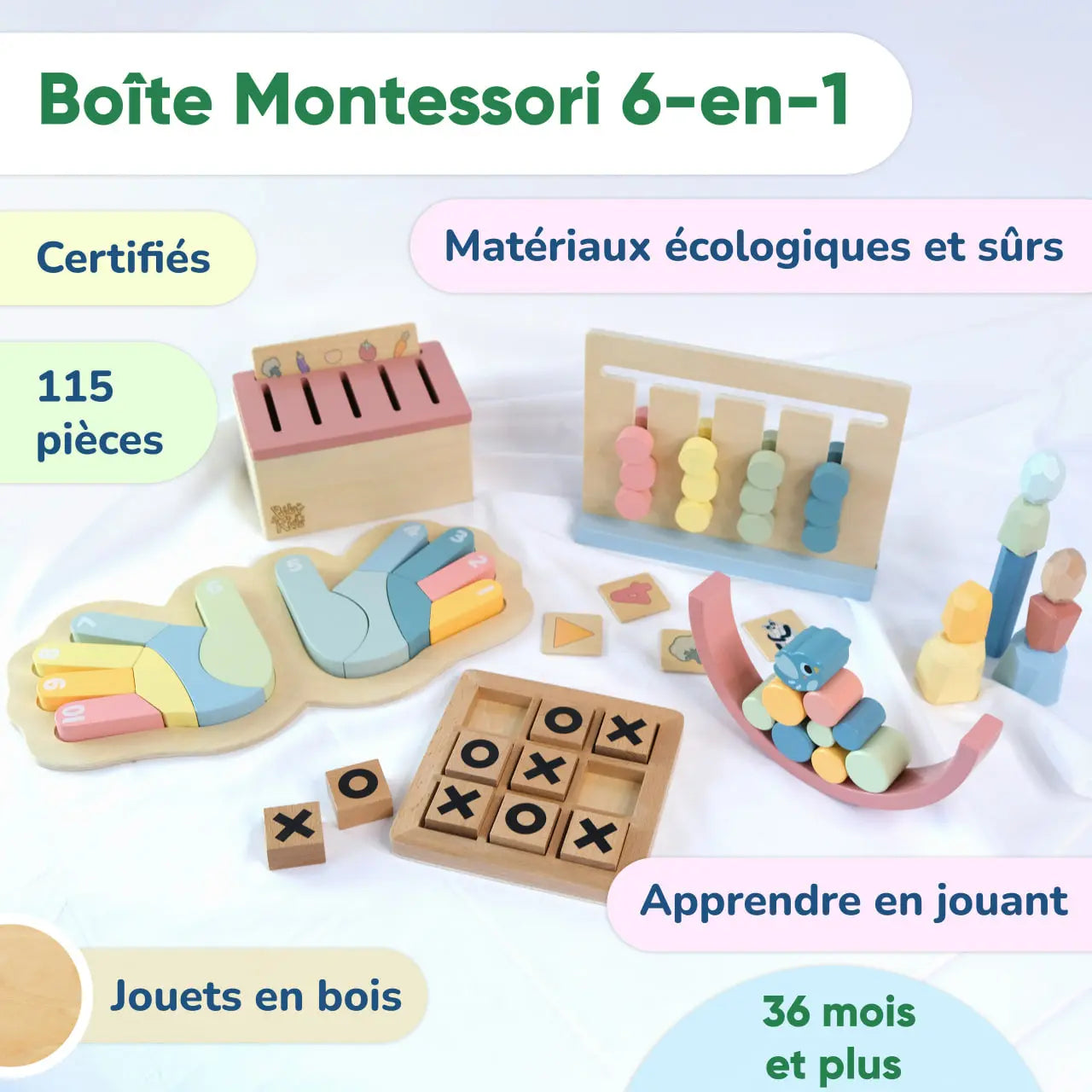 Coffret de Jeu Montessori pour les enfants 36m+ BusyKids BusyKids Europe s.r.o.
