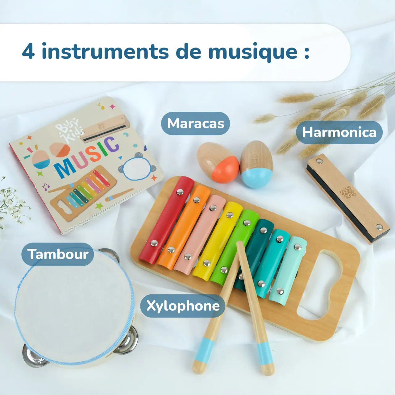 Coffret de Jeu Musical Montessori BusyKids BusyKids Europe s.r.o.