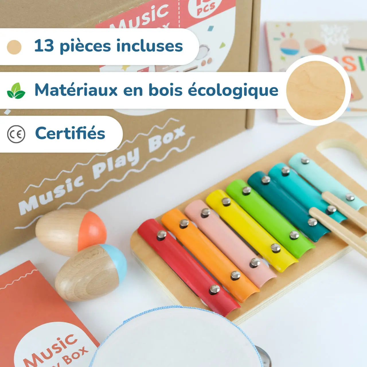 Coffret de Jeu Musical Montessori BusyKids BusyKids Europe s.r.o.