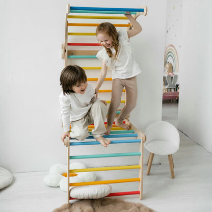 Grand ensemble d’escalade inclinable (mur suédois) BusyKids Europe s.r.o.