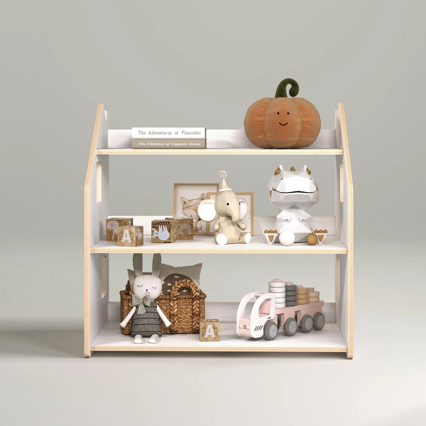 Étagère à jouets - Couleur blanche BusyKids Europe s.r.o.