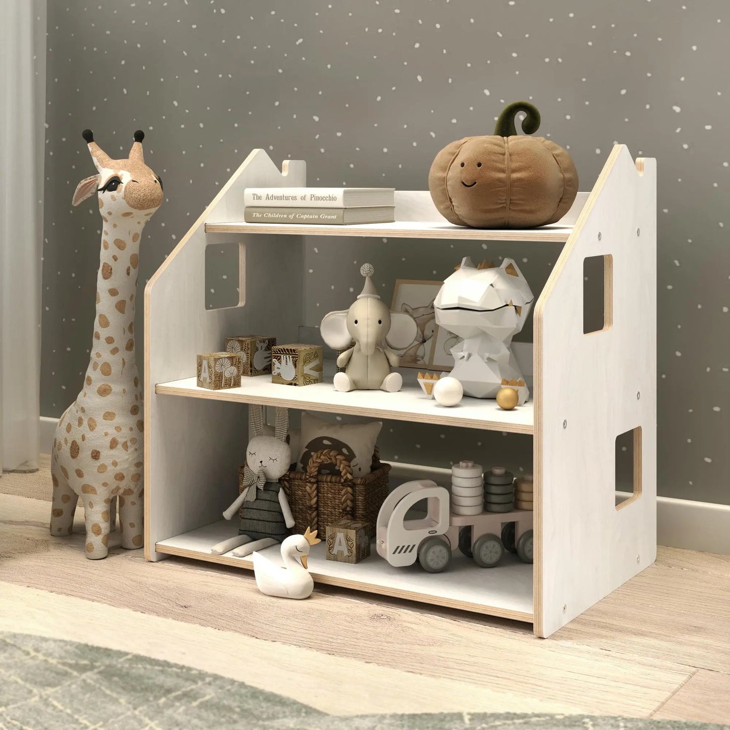 Étagère à jouets - Couleur blanche BusyKids Europe s.r.o.