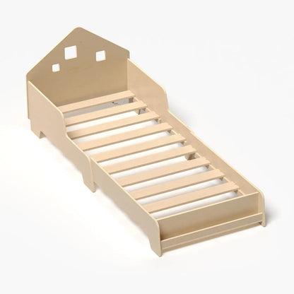 Lit montessori extensible en forme de maison avec éclairage LED BusyKids Europe s.r.o.