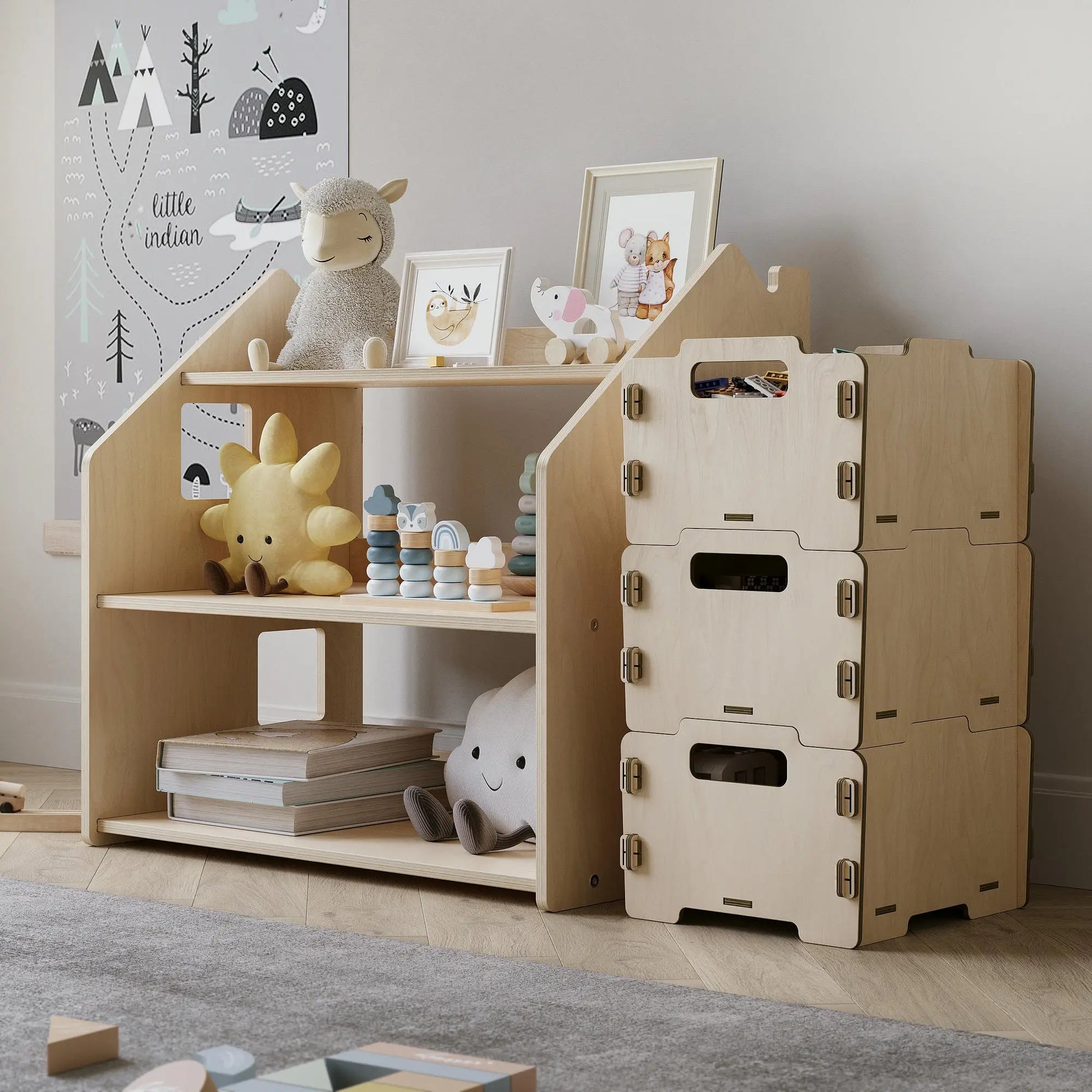 Étagère à jouets BusyKids Europe s.r.o.