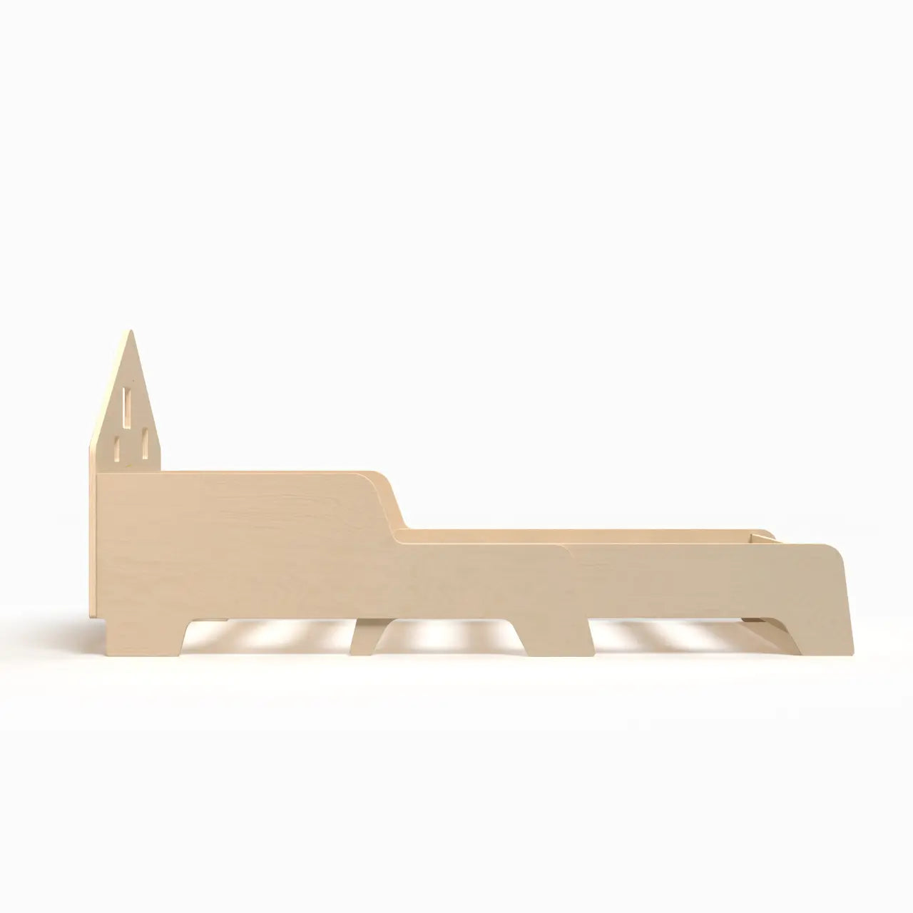 Lit montessori extensible en forme de maison avec éclairage LED BusyKids Europe s.r.o.