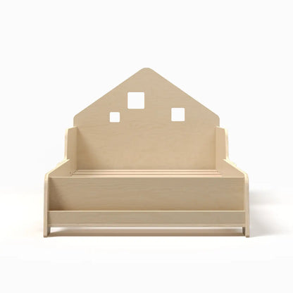 Lit montessori extensible en forme de maison avec éclairage LED BusyKids Europe s.r.o.