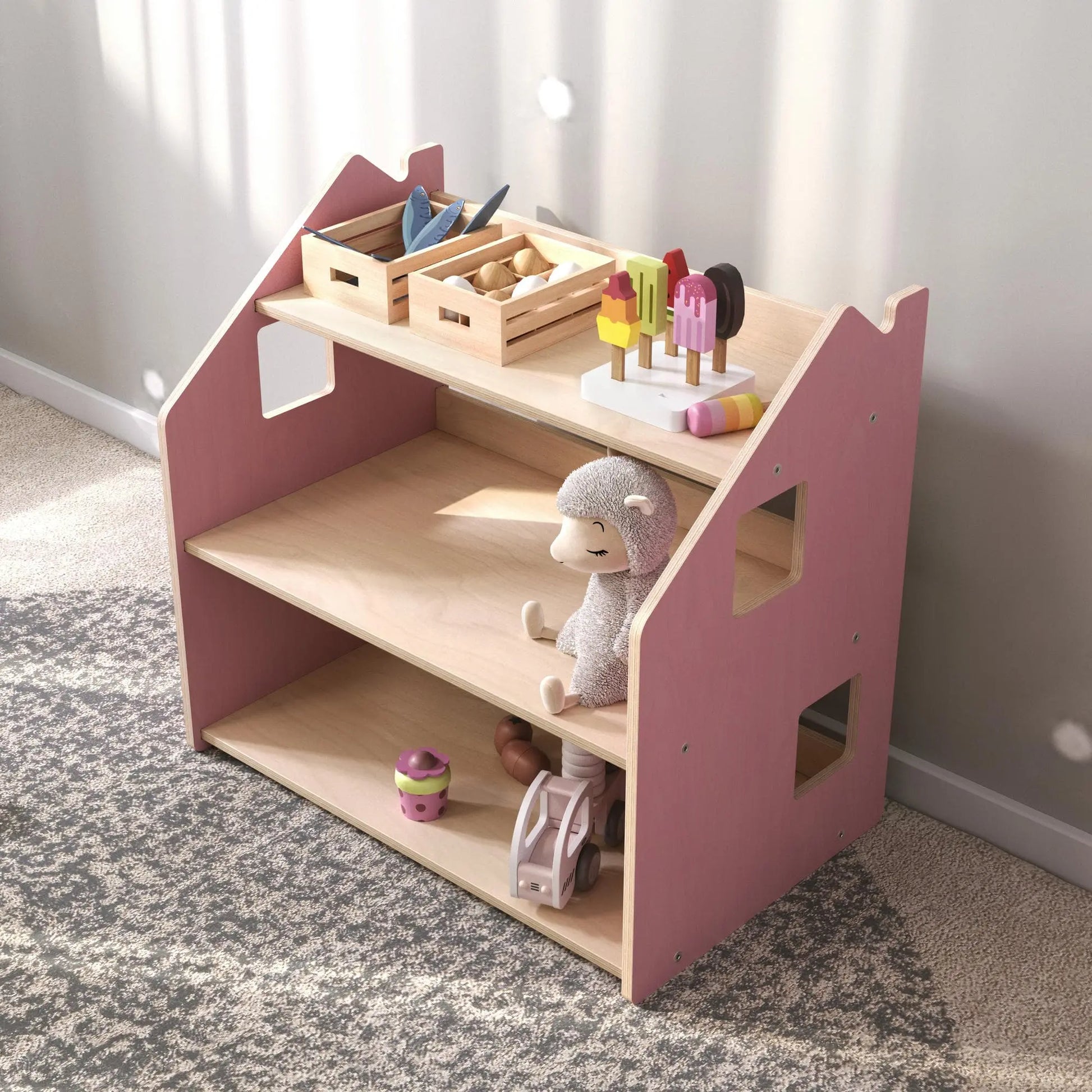 Étagère à jouets - Couleur bleu clair BusyKids Europe s.r.o.