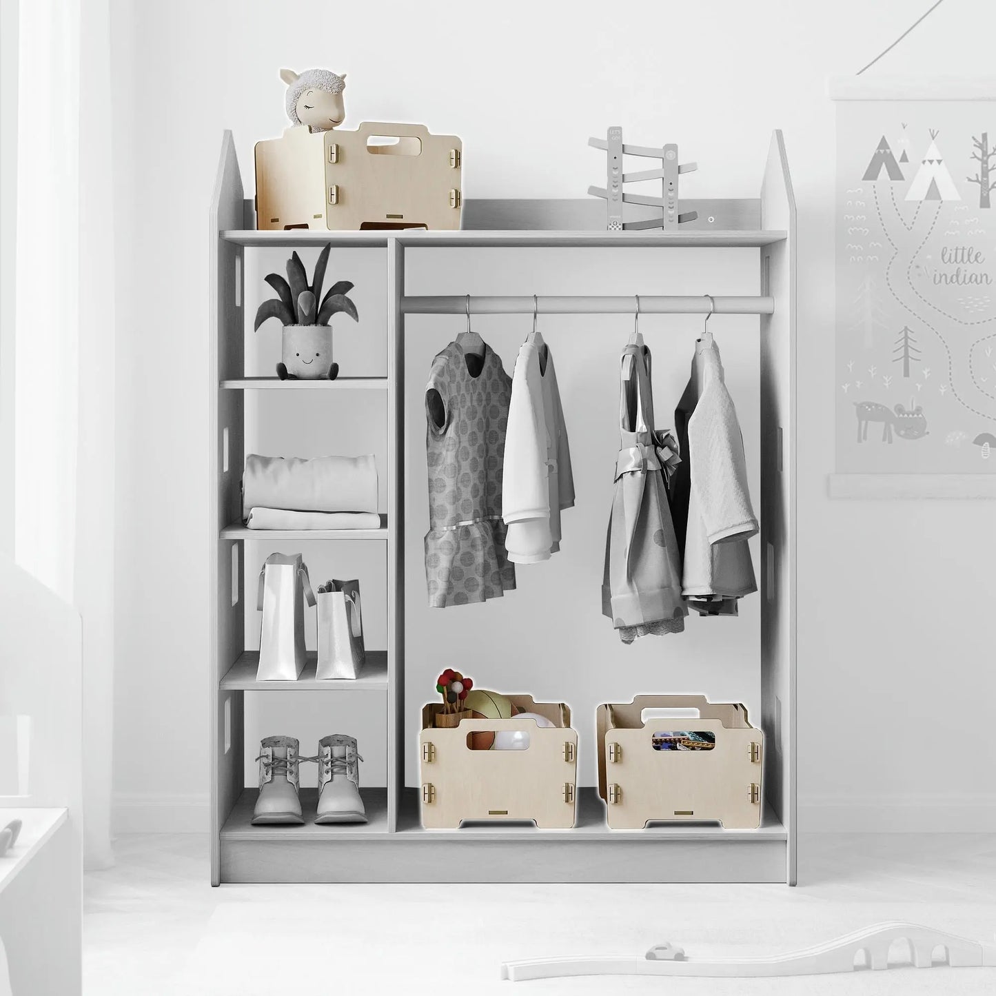 Boîte de rangement pour jouets BusyKids