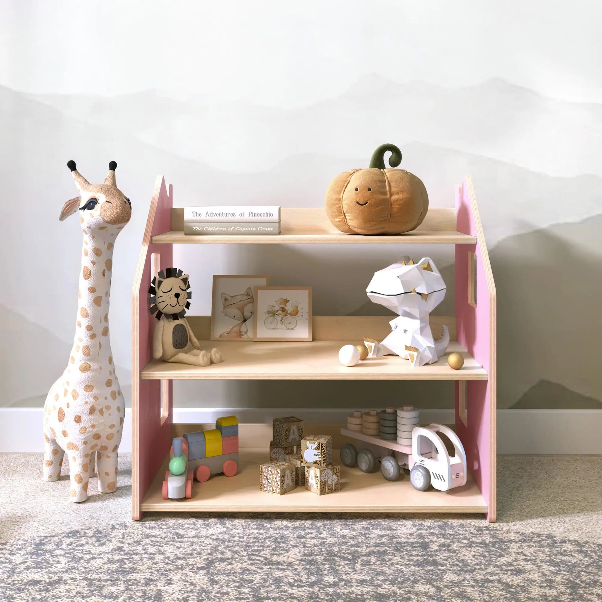 Étagère à jouets - Couleur bleu clair BusyKids Europe s.r.o.