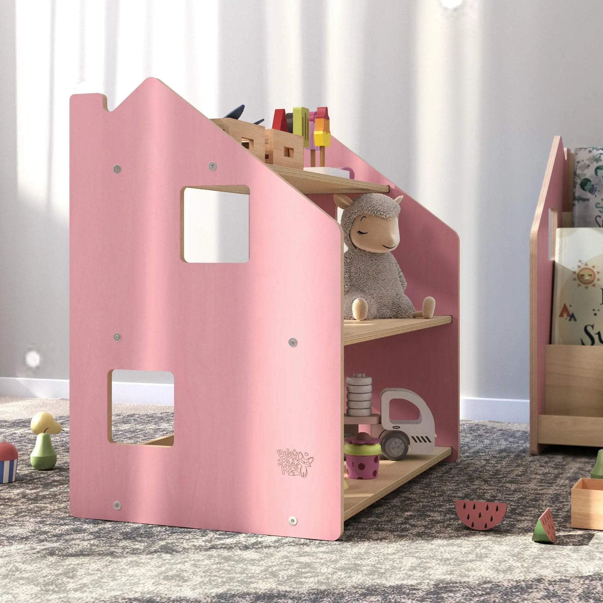 Étagère à jouets - Couleur bleu clair BusyKids Europe s.r.o.