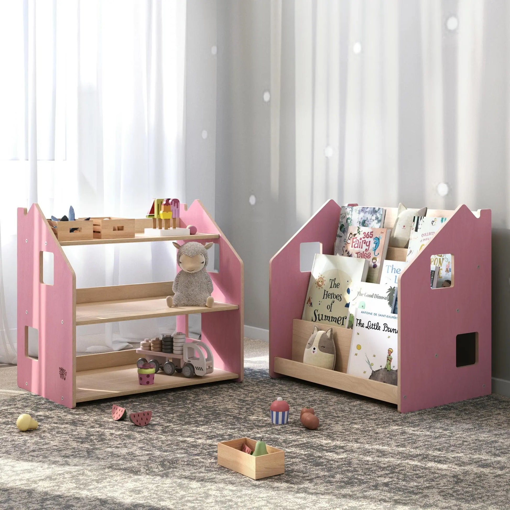 Étagère à jouets - Couleur bleu clair BusyKids Europe s.r.o.