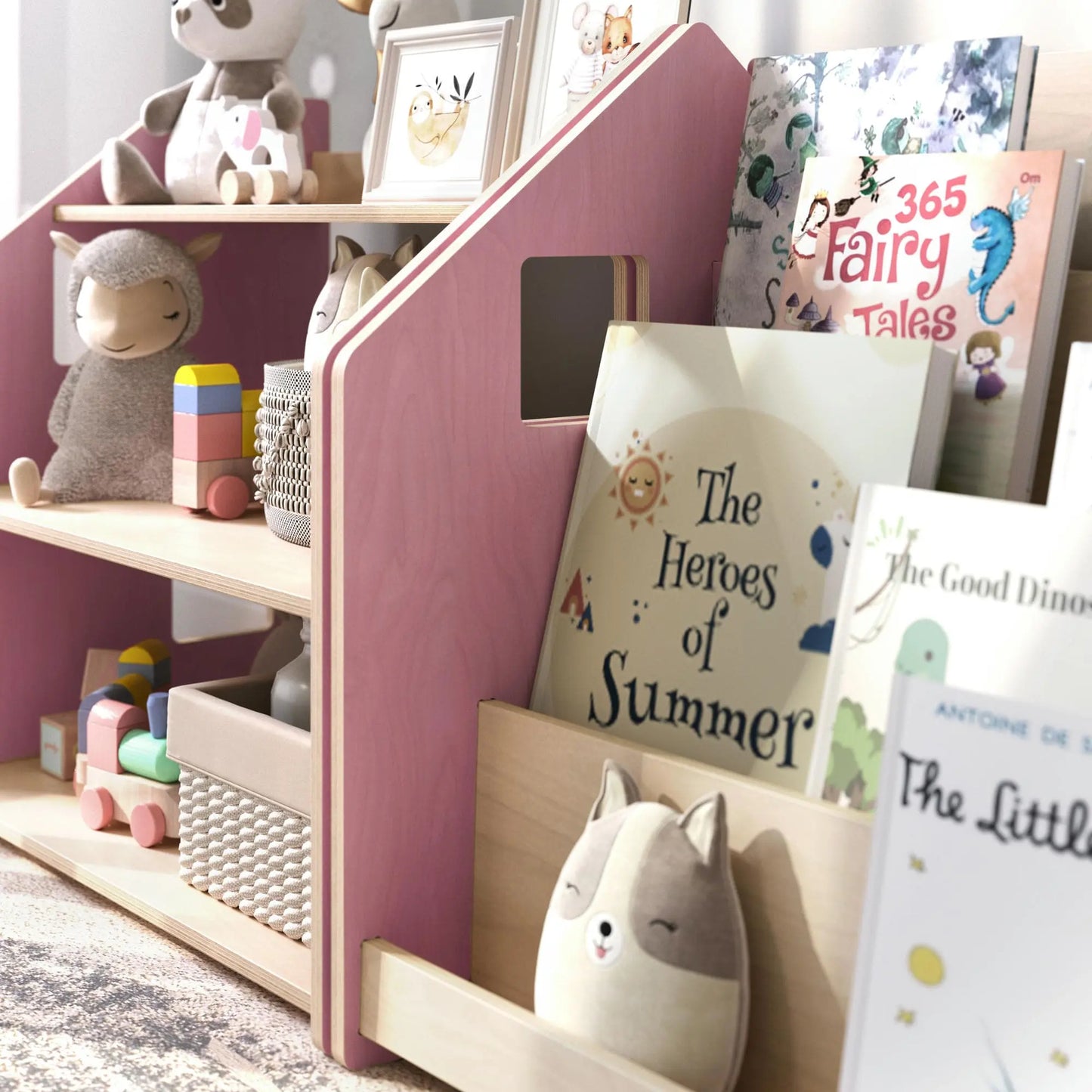 Étagère à jouets - Couleur bleu clair BusyKids Europe s.r.o.