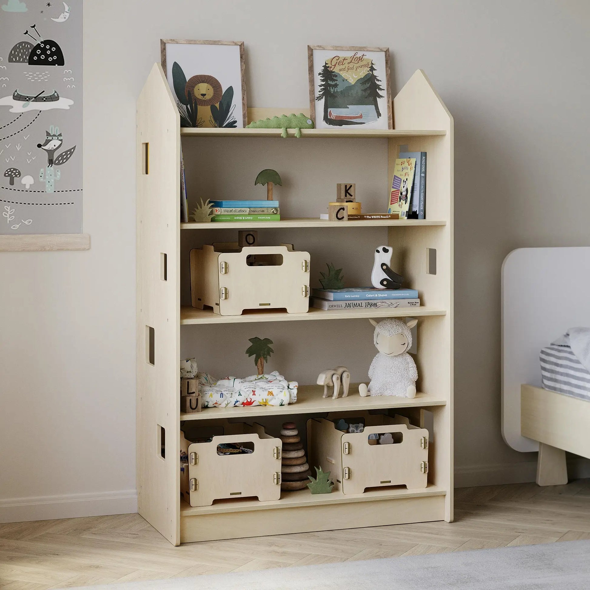 Étagère de rangement Montessori BusyKids BusyKids