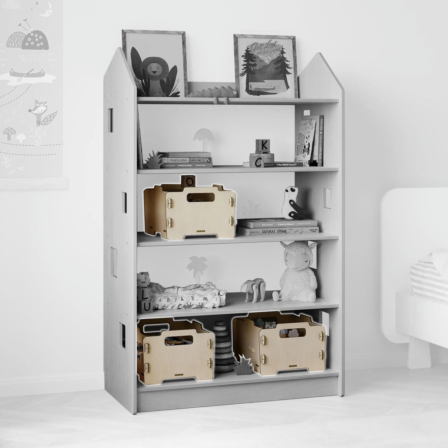 Boîte de rangement pour jouets BusyKids