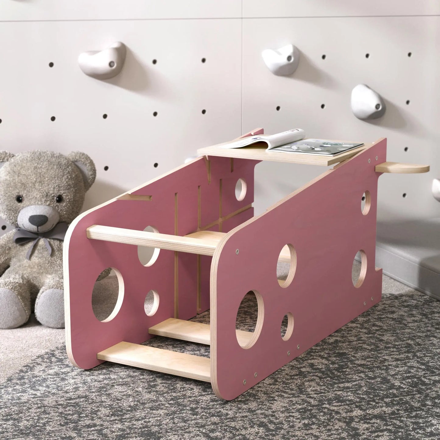 Tour d'observation Montessori 3-en-1 - XL BusyKids Europe s.r.o.