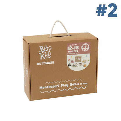 Coffret de Jeu Montessori pour les enfants de 12 à 18 mois BusyKids Europe s.r.o.