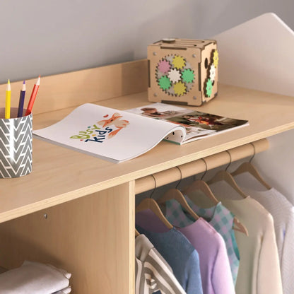Penderie Montessori BusyKids - Couleur blanche BusyKids Europe s.r.o.