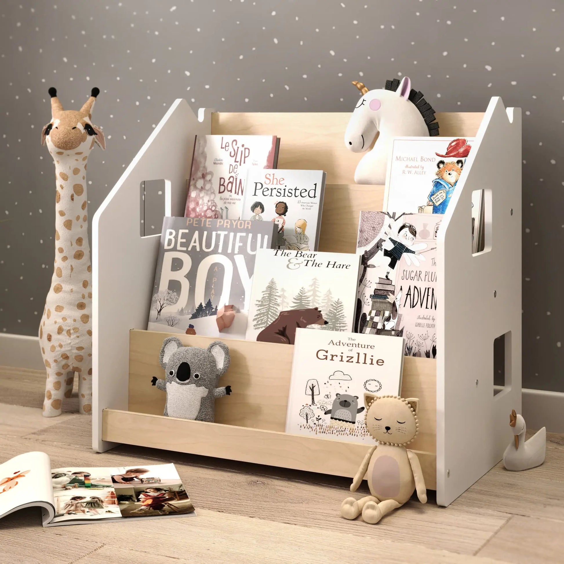 Bibliothèque enfant - Couleur blanche BusyKids Europe s.r.o.