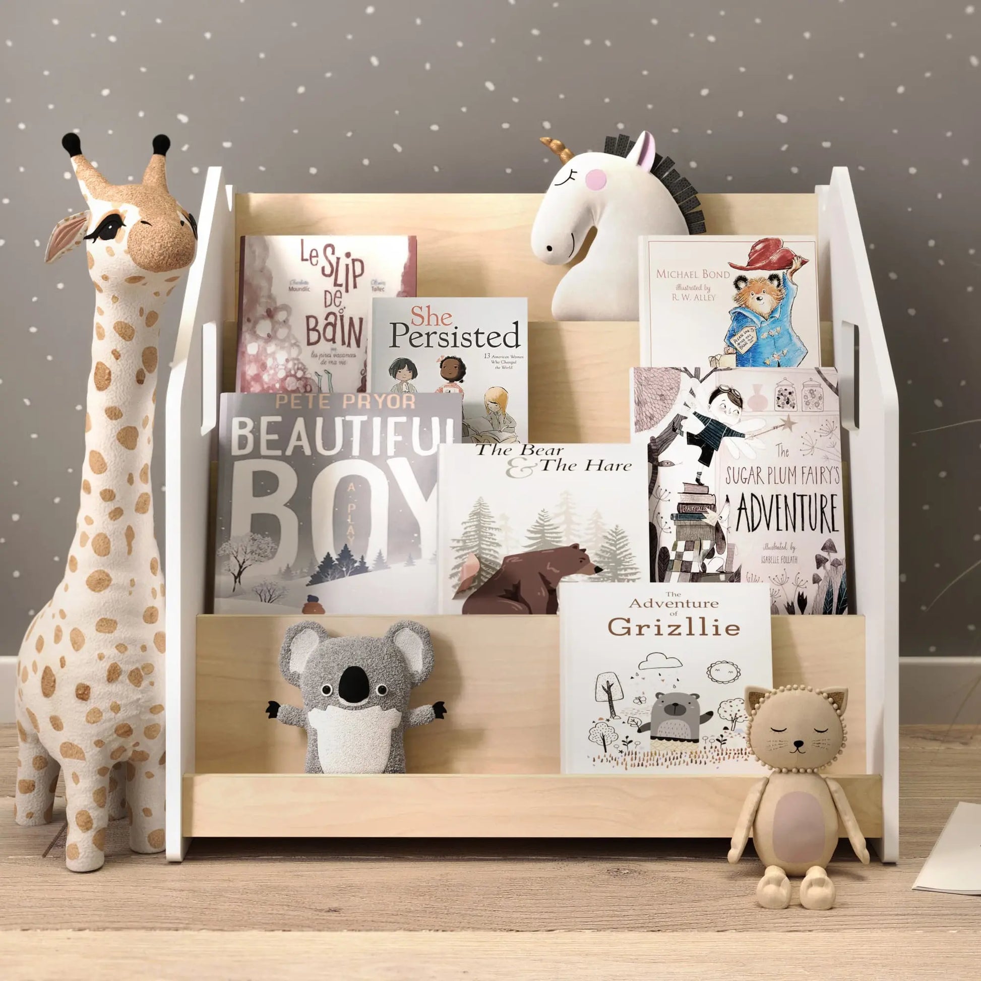 Bibliothèque enfant - Couleur blanche BusyKids Europe s.r.o.