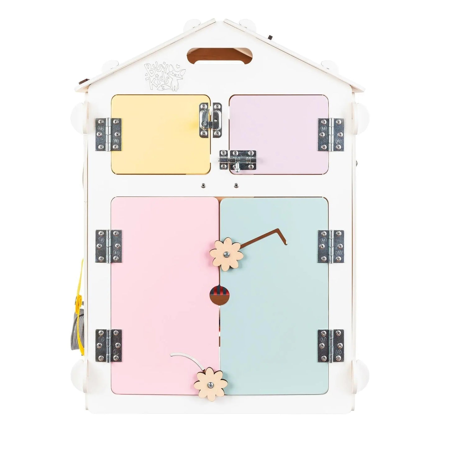Busy board Maisonnette éducative en bois - blanche BusyKids Europe s.r.o.