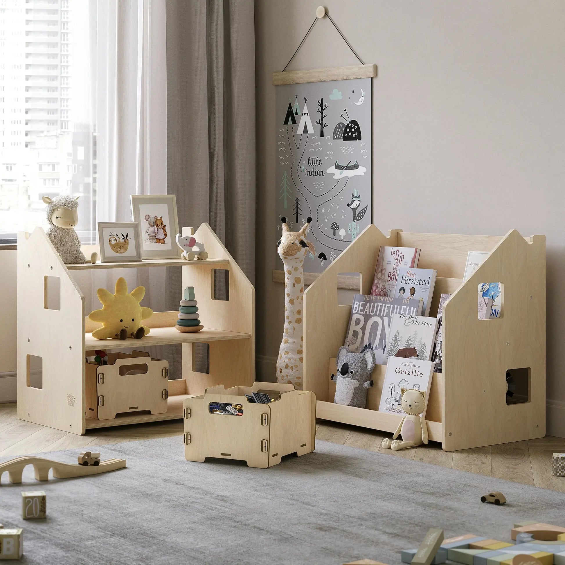 Étagère à jouets BusyKids Europe s.r.o.