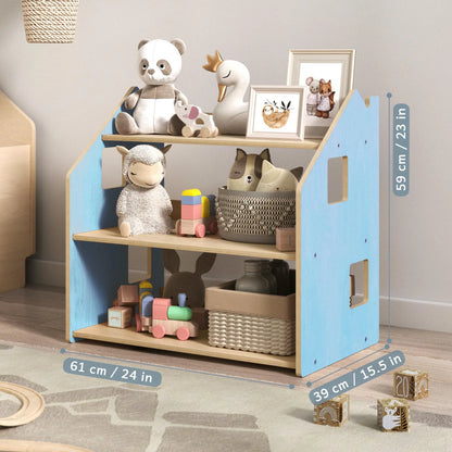 Étagère à jouets - Couleur bleu clair BusyKids Europe s.r.o.