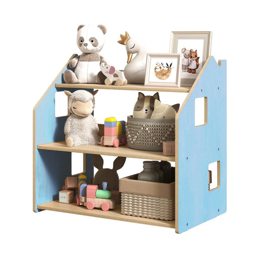 Étagère à jouets - Couleur bleu clair