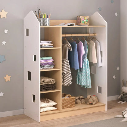 Penderie Montessori BusyKids - Couleur blanche BusyKids Europe s.r.o.