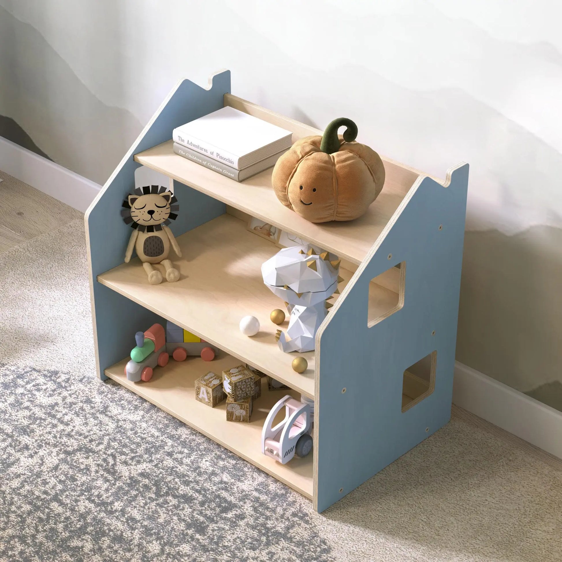 Étagère à jouets - Couleur bleu clair BusyKids Europe s.r.o.