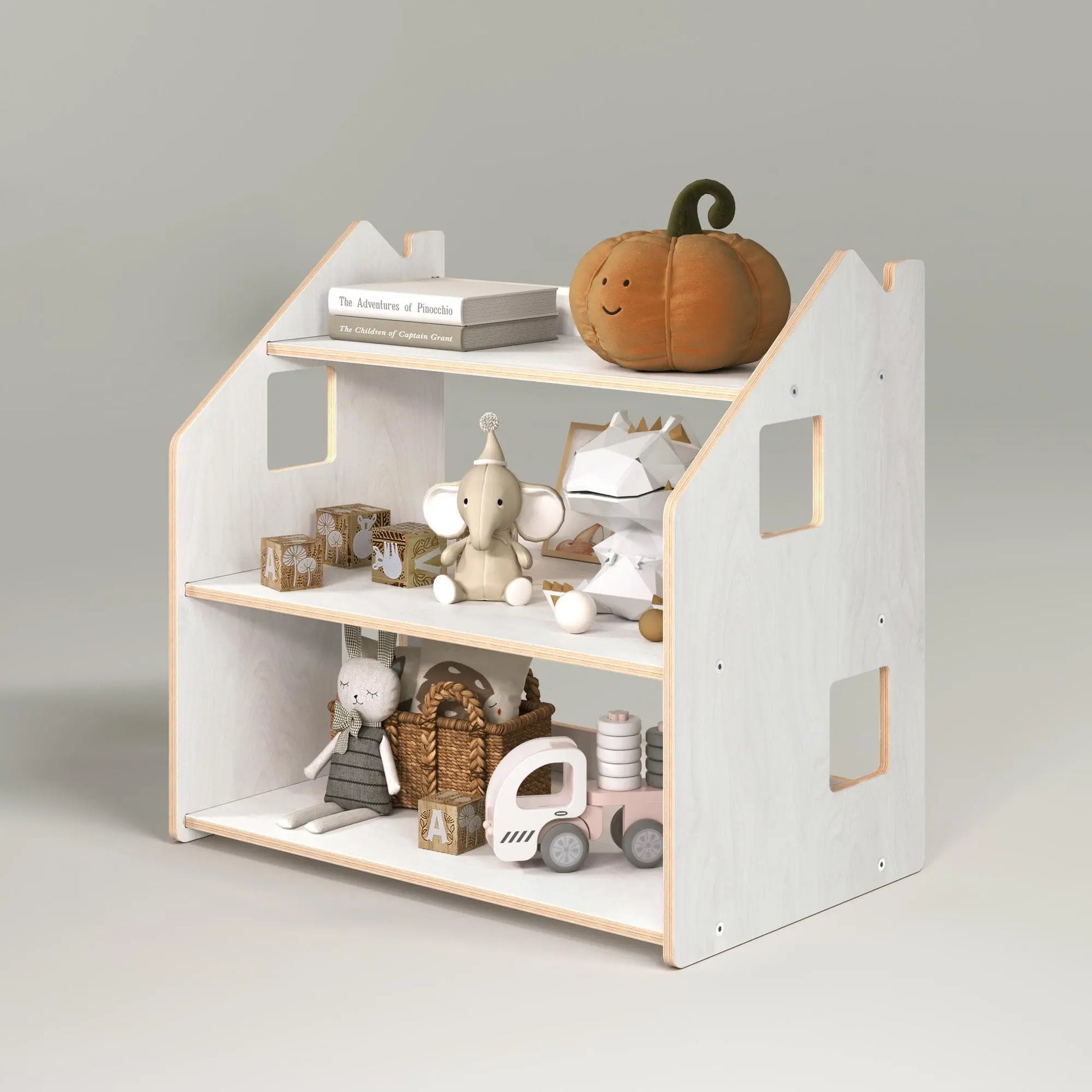 Étagère à jouets - Couleur blanche BusyKids Europe s.r.o.