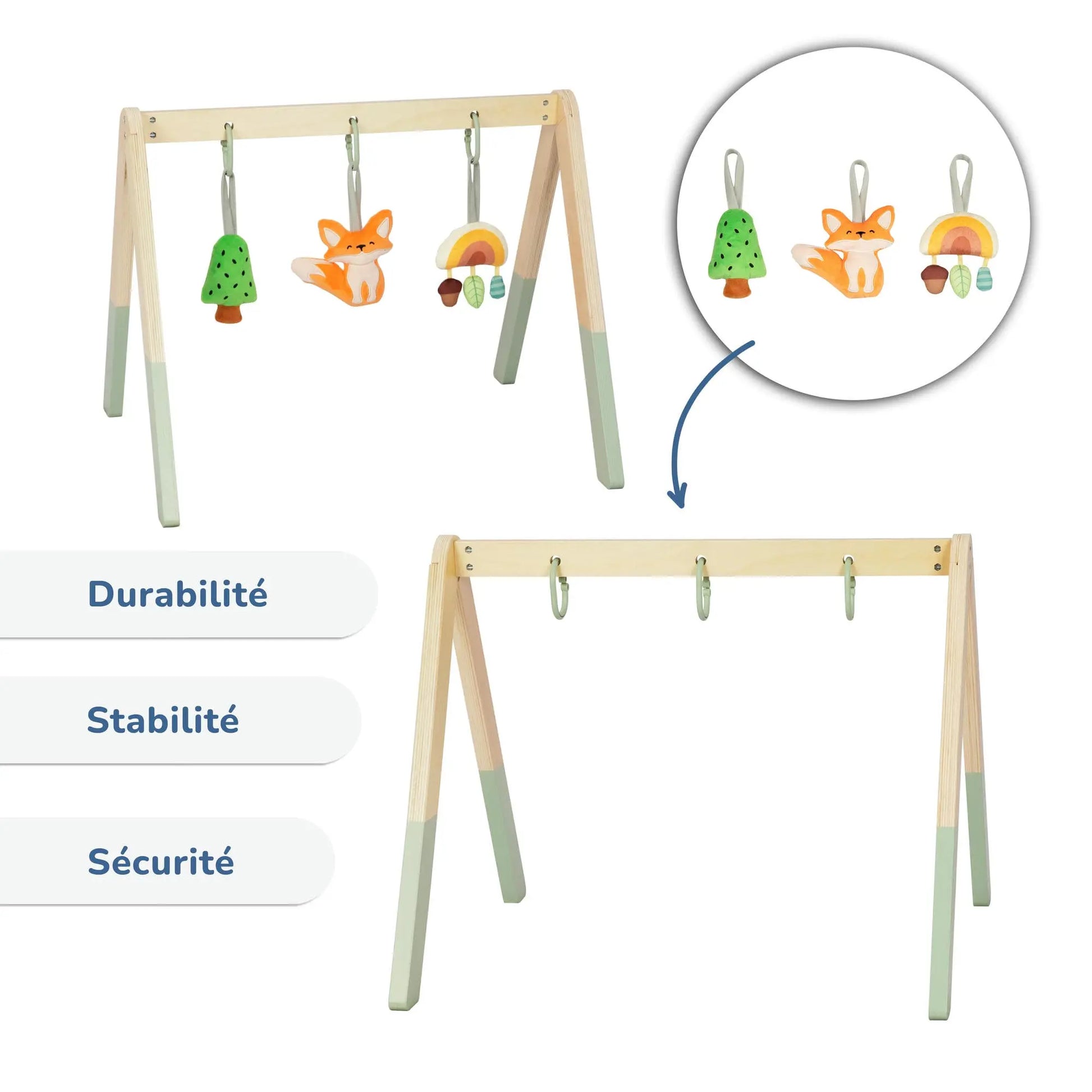 Gym pour bébé Montessori BusyKids BusyKids Europe s.r.o.