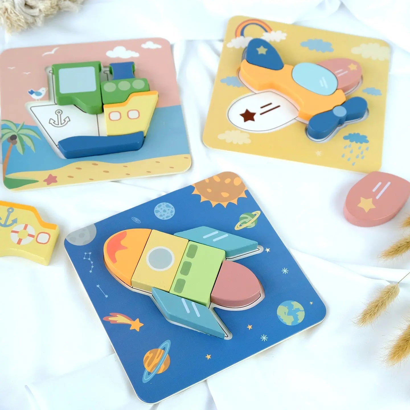 BusyKids Set de puzzles "Transport" BusyKids Europe s.r.o.