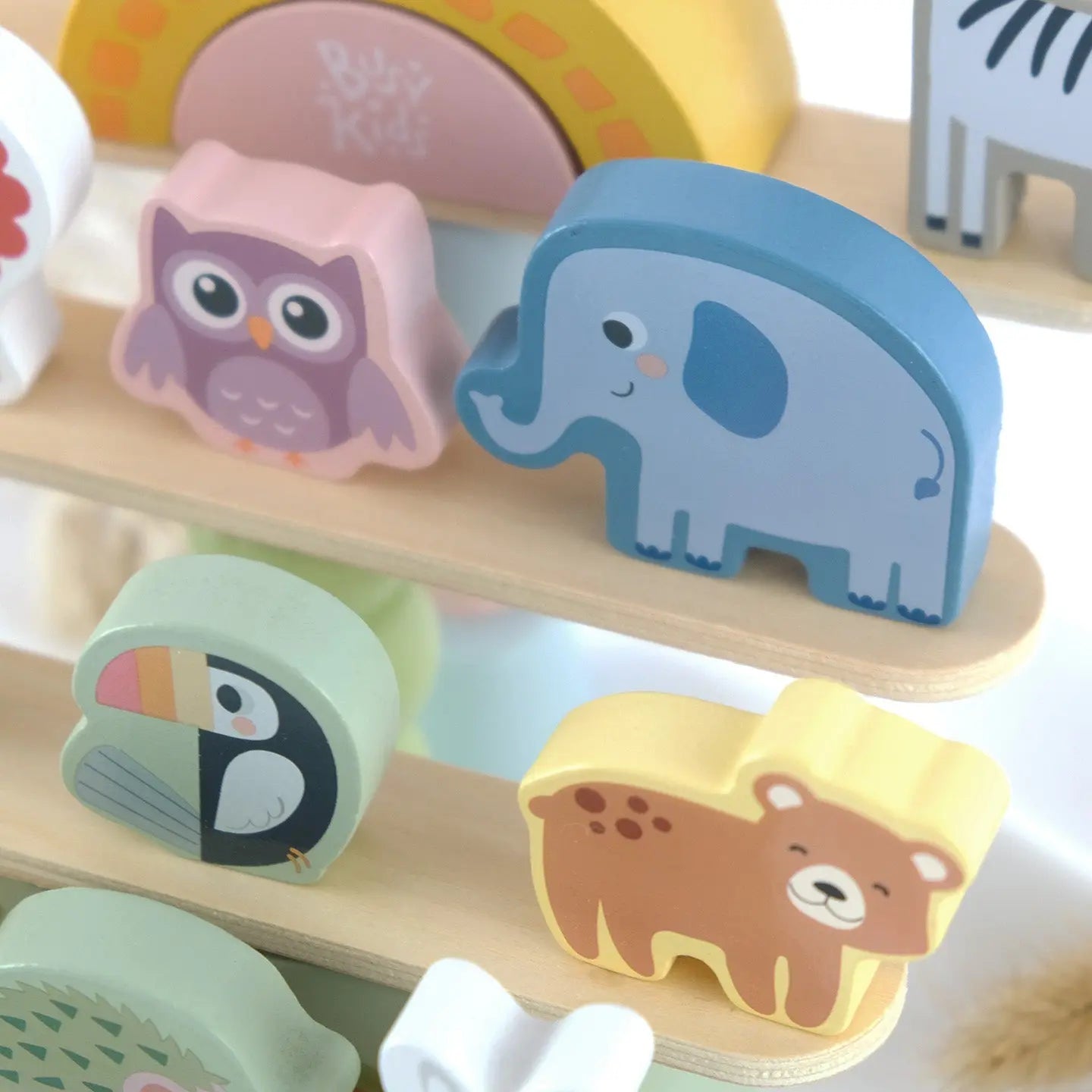 Jeu d'empilage d'animaux BusyKids BusyKids Europe s.r.o.