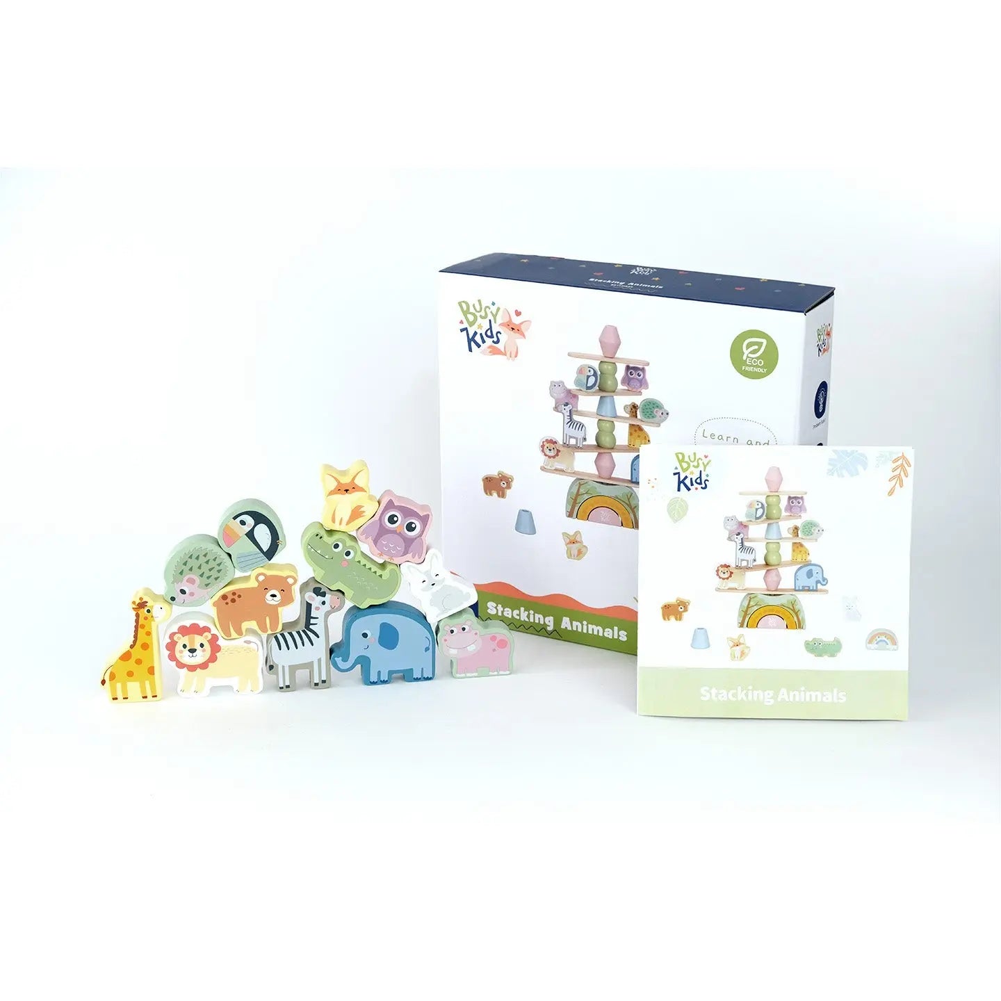 Jeu d'empilage d'animaux BusyKids BusyKids Europe s.r.o.